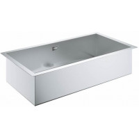 Кухонная мойка GROHE K700 90-S 86.4x46.4 см нержавеющая сталь 31580SD1
