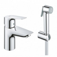 Смеситель для раковины GROHE BauEdge с гигиеническим душем хром 23757001
