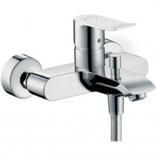 Смеситель для ванны Hansgrohe Metris однорычажный внешнего монтажа хром 31480000