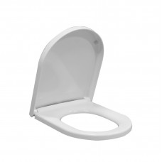 Сиденье для унитаза с крышкой GSI Pura Soft Close белое глянцевое MS86CN11