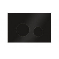 Клавиша смыва Elsen E11 220х150 мм черный матовый E11blackmatt