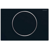 Смывная клавиша Geberit Sigma10 смыв-стоп черный матовый лак 115.758.14.5