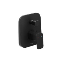 Смеситель для ванны и душа встраиваемый Ravak 10° Free TD F 061.20 черный X070156