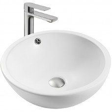 Раковина накладная AQUATON 440x440x175 мм матовый белый AQ5354-MW