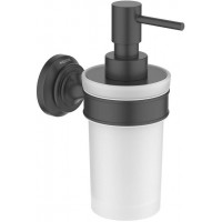 Дозатор для жидкого мыла Aquatek Классик матовый черный AQ4505MB