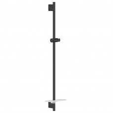 Душевая штанга GROHE Rainshower SmartActive 900 мм с полочкой фантомный черный 22125KF0