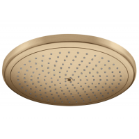 Верхний душ Hansgrohe Croma 280 1jet 280x280 мм шлифованная бронза 26220140