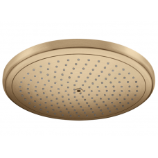 Верхний душ Hansgrohe Croma 280 1jet 280x280 мм шлифованная бронза 26220140