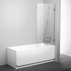Шторка для ванны Ravak Brilliant BVS1-80 800 мм хром стекло Transparent 7U840A00Z1