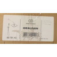 Душевой набор Ideal Standard Idealrain Luxe с верхним душем 200x200 мм и кронштейном BD781XG