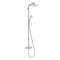 Душевая система Hansgrohe Croma E 280 1jet Showerpipe с термостатом для ванны хром 27687000