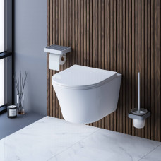 Унитаз подвесной безободковый AM.PM Skyline с сиденьем микролифт DX35C1700SC