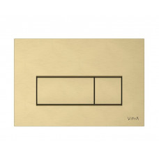 Панель смыва VitrA Root Square шлифованное золото 740-2325