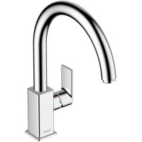 Смеситель для кухни Hansgrohe Vernis Shape M35 однорычажный 210 с поворотным изливом хром 71871000