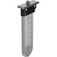 Внешняя часть Hansgrohe sBox Square с прямоугольной розеткой хром 28010000