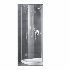 Дверь для душевого ограждения левая Ideal Standard Aquarian De Luxe Q серебристая TC836YB