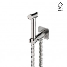 Гигиенический душ Newform X-STEEL 316 лейка с держателем без смесителя INOX 69644X.50.050 Гигиенический душ Newform X-STEEL 316 лейка с держателем без смесителя INOX 69644X.50.050