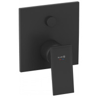 Смеситель для ванны и душа встраиваемый KLUDI DECUS внешняя часть для SLIM.BOXX 88022 черный матовый 547593975