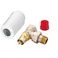 Комплект терморегулятора Danfoss RA-N Ду 15 угловой с Living eco 013G2128 Комплект терморегулятора Danfoss RA-N Ду 15 угловой с Living eco 013G2128