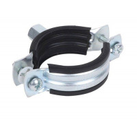 Хомут для труб Walraven 2S M8/10 104-112 мм оцинкованный с вкладышем EPDM 33435112