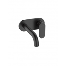 Смеситель для раковины Hansgrohe Vernis Shape 70 черный матовый 71576670