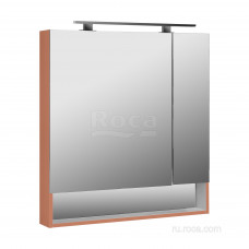 Зеркальный шкаф Roca The Gap Original 800 мм LED розетка терракота ZRU9307842