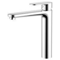 Смеситель для раковины Aquanet Ника высокий 190 мм без донного клапана хром AQ1804CR