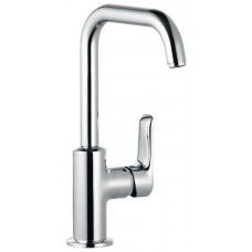 Смеситель для раковины Kludi PureSolid 205 мм со сливным гарнитуром 5 л/мин 340250575 Смеситель для раковины Kludi PureSolid 205 мм со сливным гарнитуром 5 л/мин 340250575