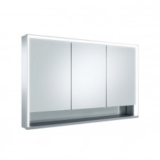 Зеркальный шкаф Keuco Royal Lumos 120x73.5x13 см 3-дверный алюминий 14325171301