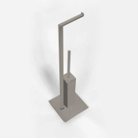 Стойка с ершом и держателем т/б Colombo Design MiniQ 18x18x67.5 см PVD B5018.HPS1-RNE