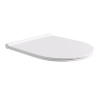 Сиденье с крышкой для унитаза Ceramica Alice FORM/UNICA тонкое с микролифтом белый матовый MC2209ES