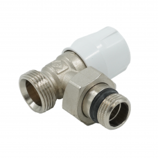 Вентиль ручной угловой Elsen 3/4x1/2 никелированный EVR01.3412