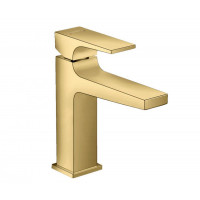 Смеситель для раковины Hansgrohe Metropol 110 Push-Open золото 32507990