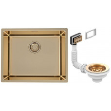 Мойка кухонная Alveus Kombino 50 Monarch Bronze 542х442х195 мм с выпуском 1122674
