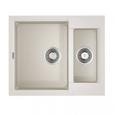 Кухонная мойка Omoikiri Sakaime 60-2-WH Tetogranit 60x50 см белый 4993911 Кухонная мойка Omoikiri Sakaime 60-2-WH Tetogranit 60x50 см белый 4993911