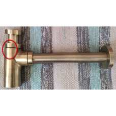 Сифон для раковины Margaroli 250LOB металл Old Brass 250LOB Сифон для раковины Margaroli 250LOB металл Old Brass 250LOB
