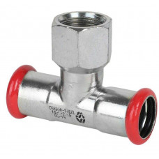 Тройник Sanha Therm 35x1x35 мм ВР оцинкованная сталь CF542080608