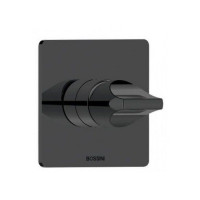 Внешняя часть смесителя BOSSINI Apice на 1 выход черный матовый Z00504.073