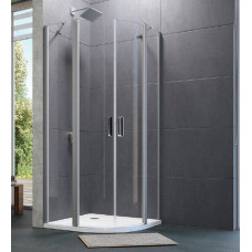 Душевое ограждение HÜPPE Design Pure 1000x2000 мм Black Edition 8P1712123321