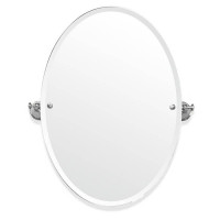 Зеркало овальное Tiffany World Harmony 021 56х66 см вращающееся хром TWHA021cr