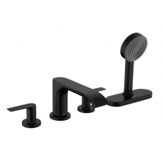 Смеситель для ванны Hansgrohe Vivenis скрытого монтажа черный матовый 75444670