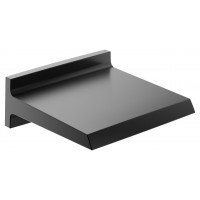 Каскадный излив для душа Keuco Universal 180х180 мм чёрный матовый хром 59982 130000