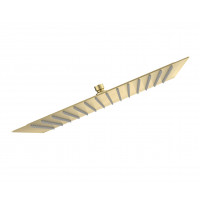 Верхний душ AQUAMET 400х400 мм нержавеющая сталь золото шлифованное AQM8608BG
