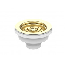 Выпуск для мойки Alveus без перелива 114 мм Gold 1127123 Выпуск для мойки Alveus без перелива 114 мм Gold 1127123