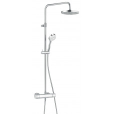 Душевая система Kludi Logo Dual 1S с термостатом Ø 200/96 мм 1/1 режим 680950500 Душевая система Kludi Logo Dual 1S с термостатом Ø 200/96 мм 1/1 режим 680950500