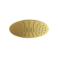 Верхний душ Plumberia Selection IXO 25 см брашированное золото SAT3174OB