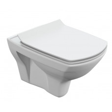 Подвесной унитаз Cersanit Carina XL Clean On с сиденьем slim S-MZ-CARINA-XL-COn-S-DL-w Подвесной унитаз Cersanit Carina XL Clean On с сиденьем slim S-MZ-CARINA-XL-COn-S-DL-w