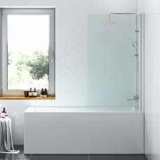 Шторка на ванну AM.PM Skyline 80х140 см поворотная DX35WBS-D080-140MT
