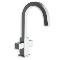 Смеситель для раковины Cristal QD 226 51 высокий излив хром QD22651
