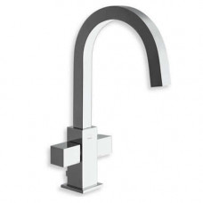 Смеситель для раковины Cristal QD 226 51 высокий излив хром QD22651 Смеситель для раковины Cristal QD 226 51 высокий излив хром QD22651
